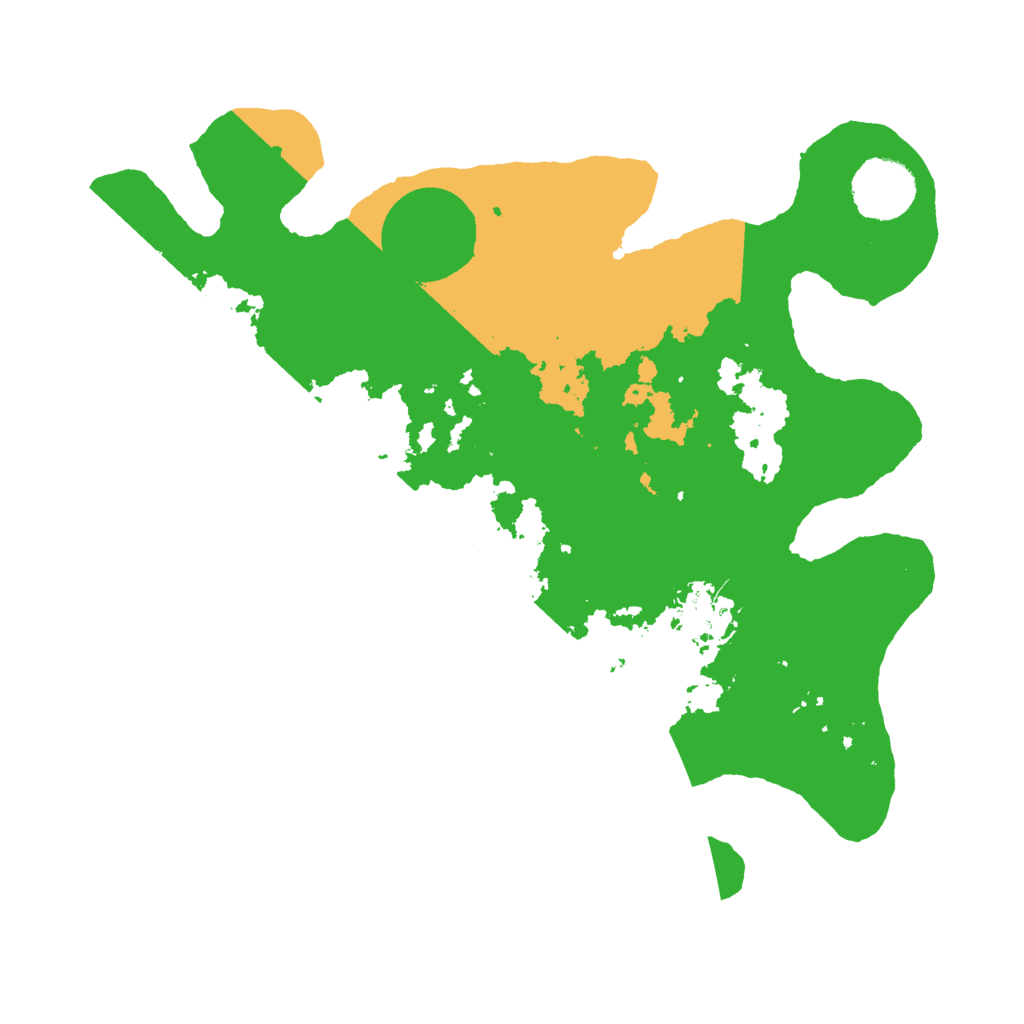 Biome Rust Map: Barren, Size: 3000, Seed: 13371337