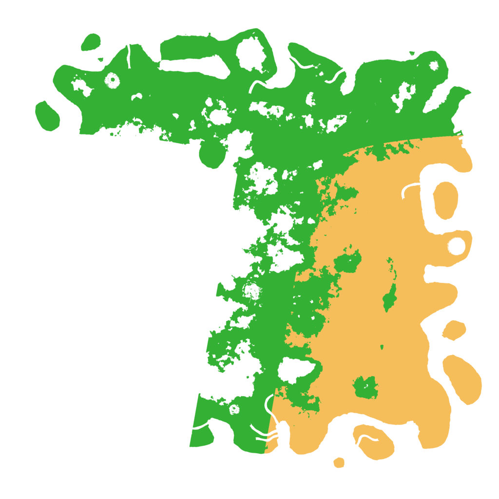 Biome Rust Map: Procedural Map, Size: 5000, Seed: 185