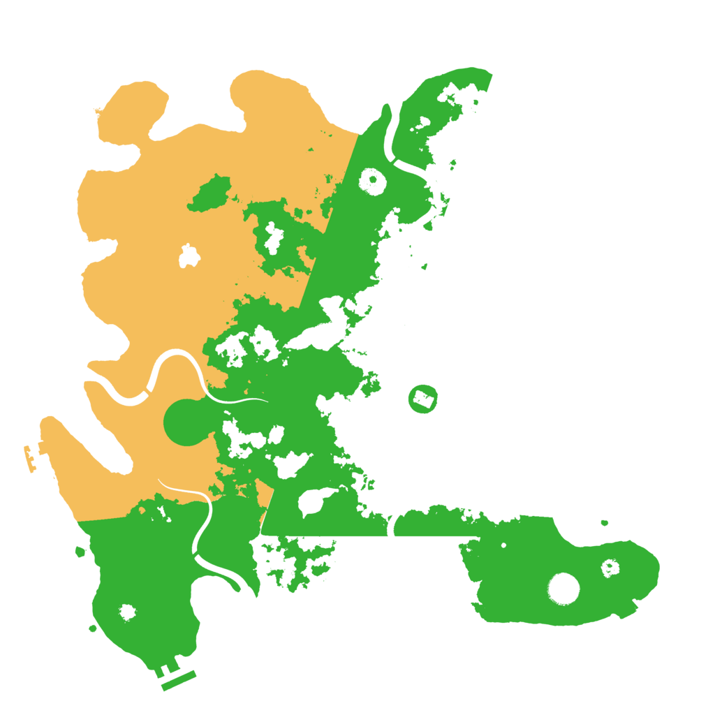Biome Rust Map: Procedural Map, Size: 4000, Seed: 996513
