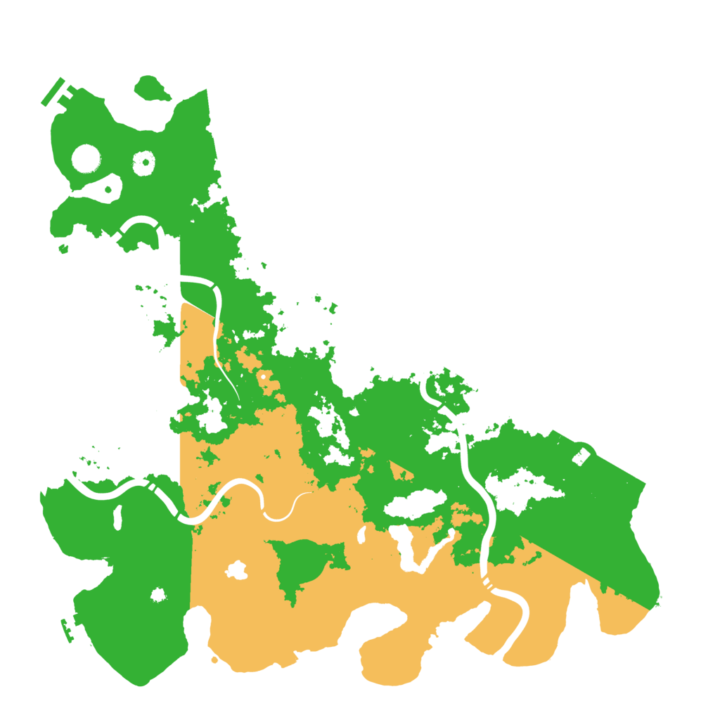Biome Rust Map: Procedural Map, Size: 4450, Seed: 2080411713