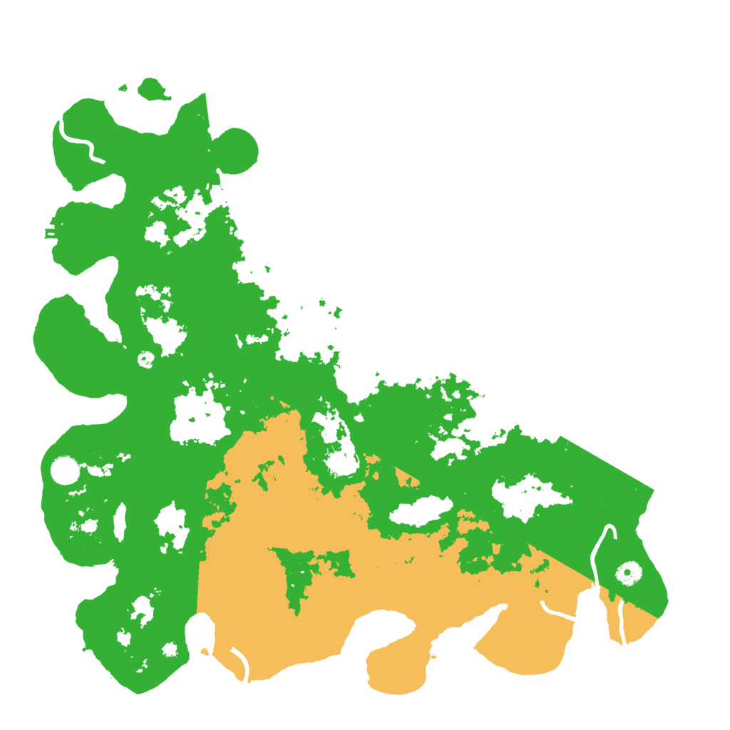 Biome Rust Map: Procedural Map, Size: 4450, Seed: 2080411713