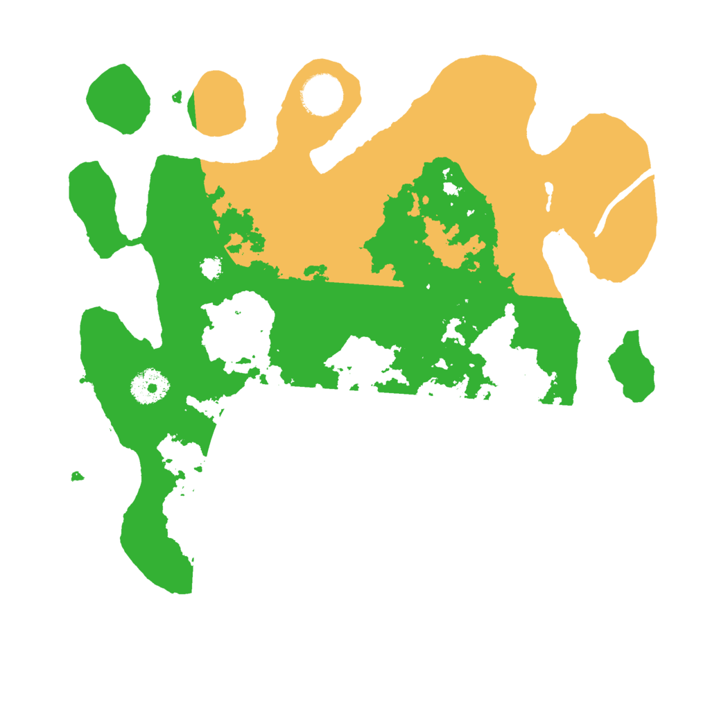 Biome Rust Map: Procedural Map, Size: 3000, Seed: 61991