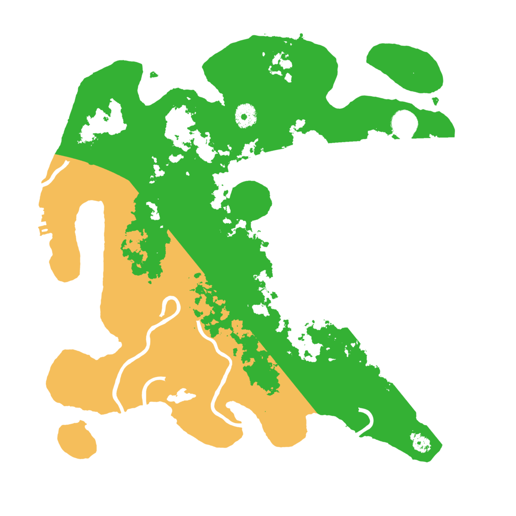 Biome Rust Map: Procedural Map, Size: 3400, Seed: 505675501