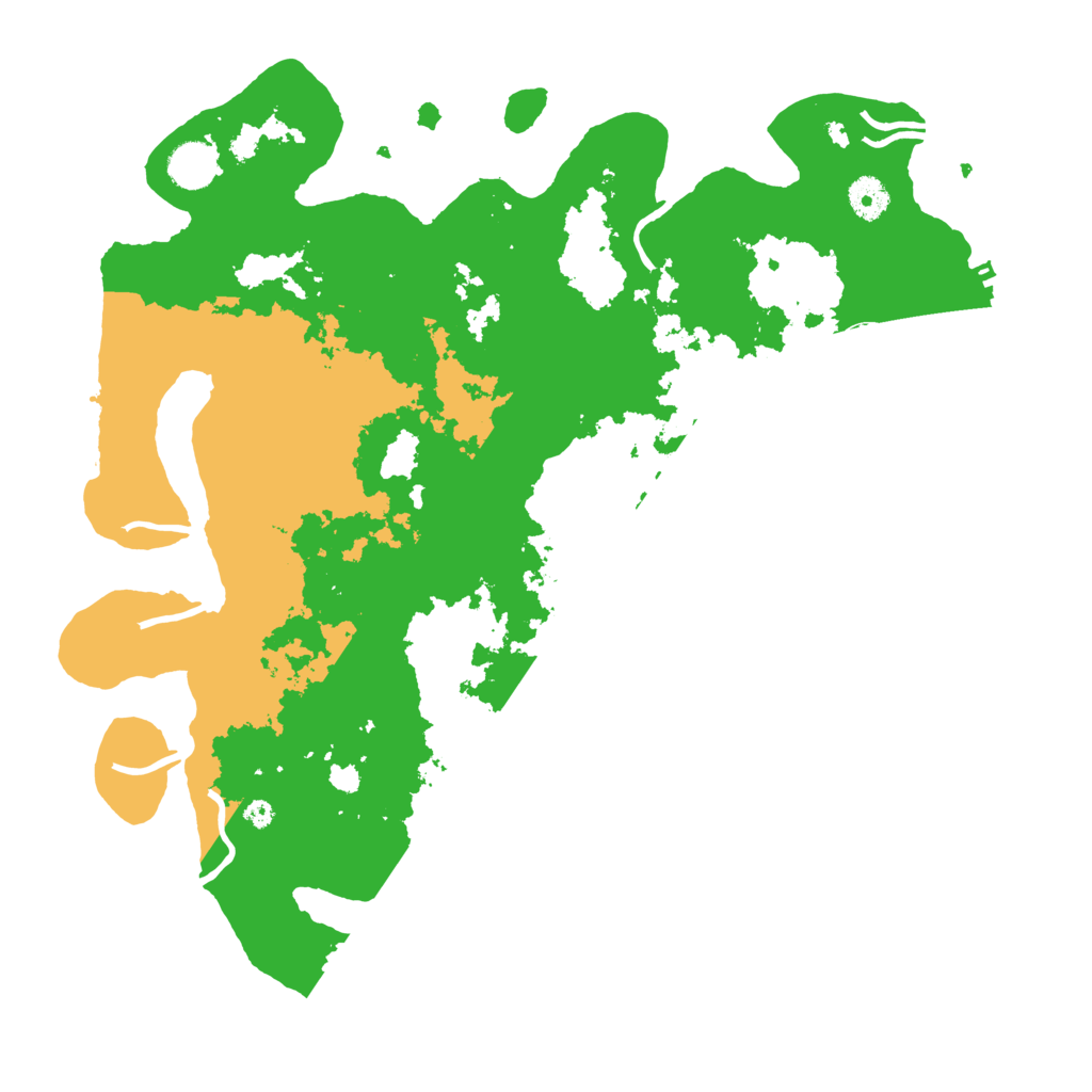 Biome Rust Map: Procedural Map, Size: 4000, Seed: 243595
