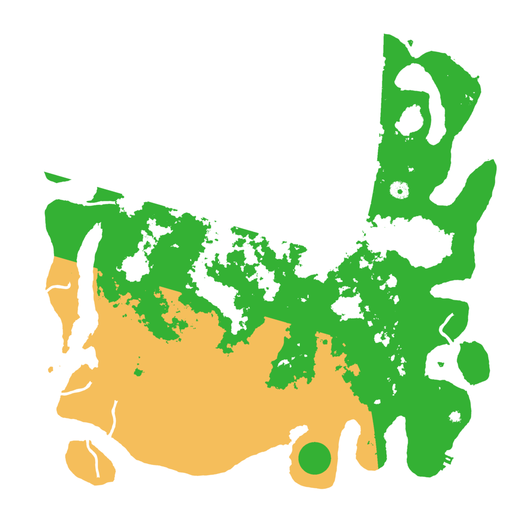 Biome Rust Map: Procedural Map, Size: 4250, Seed: 603974225