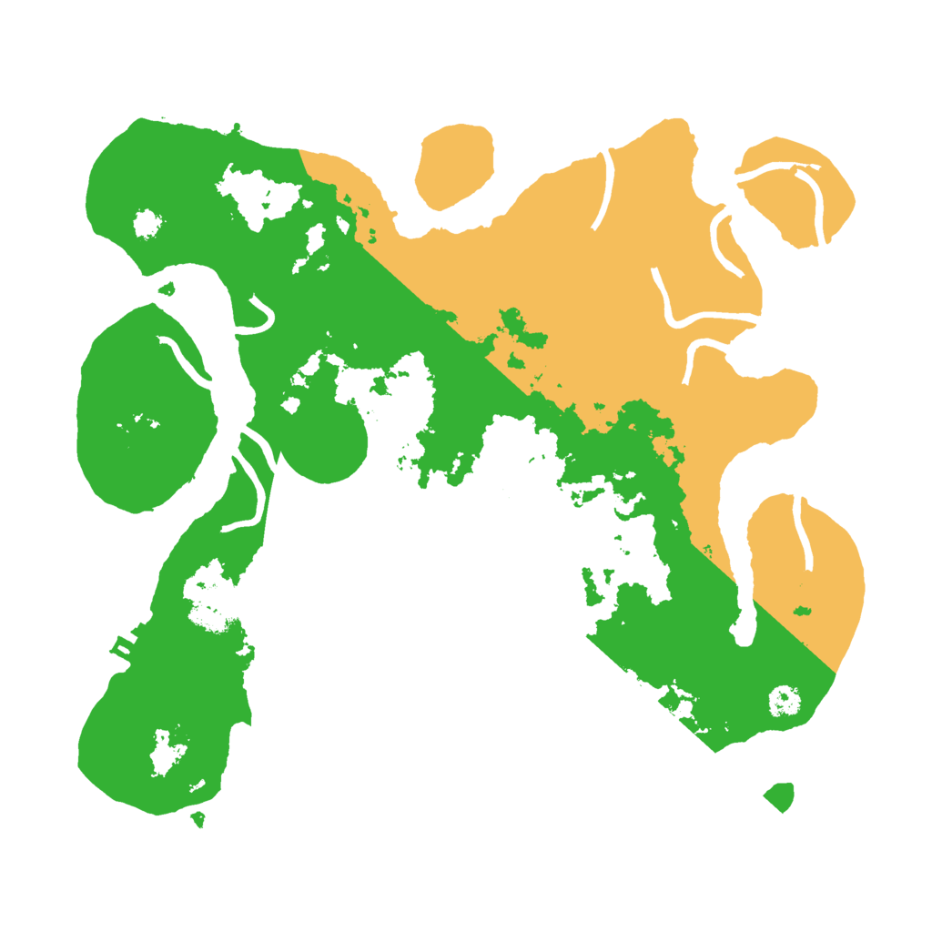 Biome Rust Map: Procedural Map, Size: 3000, Seed: 819288470