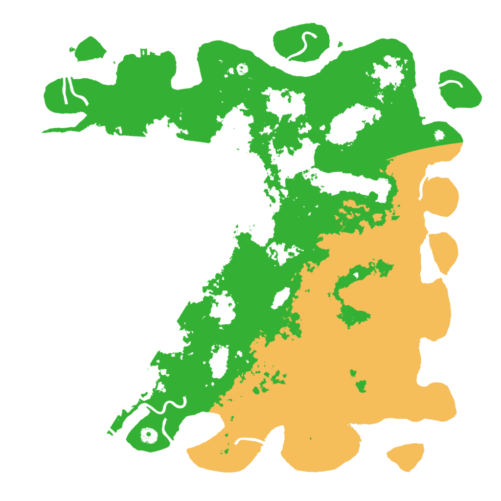 Biome Rust Map: Procedural Map, Size: 4500, Seed: 20220731
