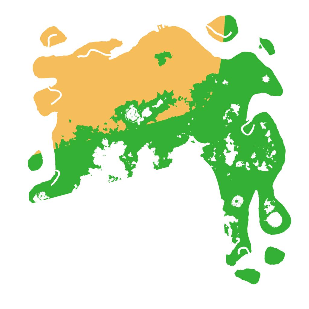 Biome Rust Map: Procedural Map, Size: 4000, Seed: 2424242
