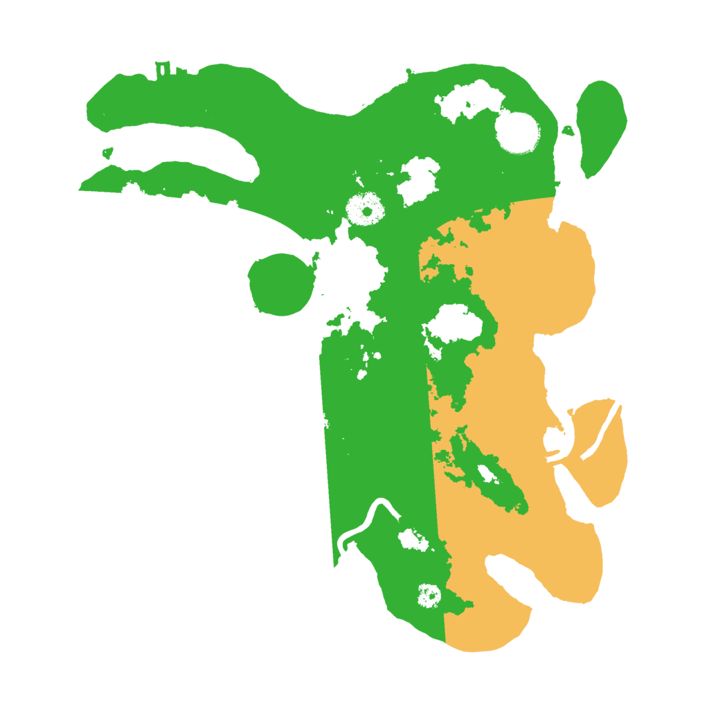 Biome Rust Map: Procedural Map, Size: 3000, Seed: 34242