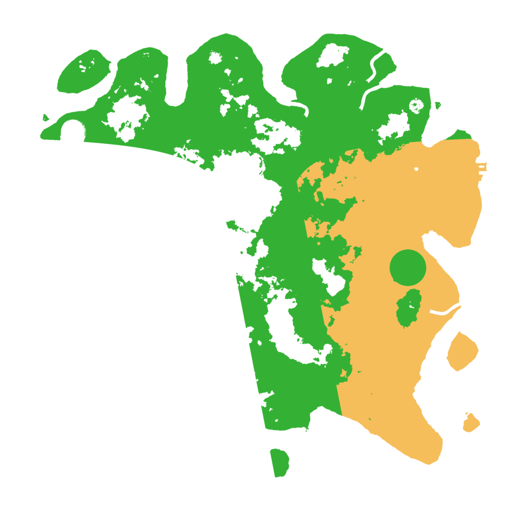 Biome Rust Map: Procedural Map, Size: 3750, Seed: 1792631733