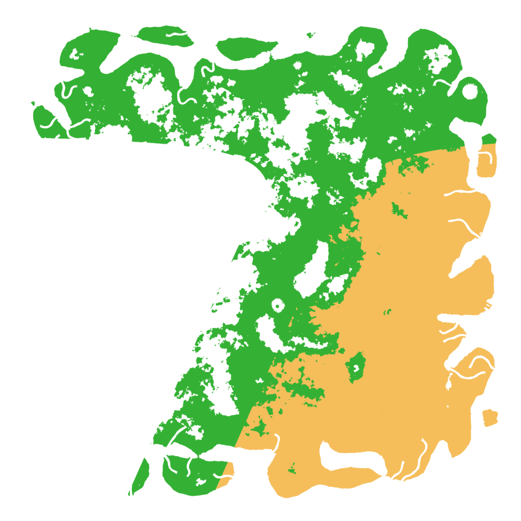 Biome Rust Map: Procedural Map, Size: 6000, Seed: 7784