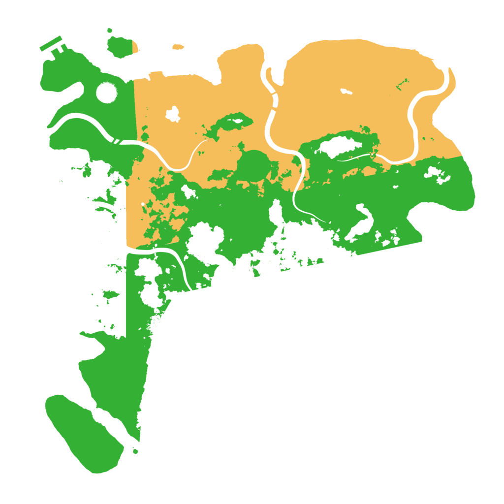 Biome Rust Map: Procedural Map, Size: 4250, Seed: 1559644895