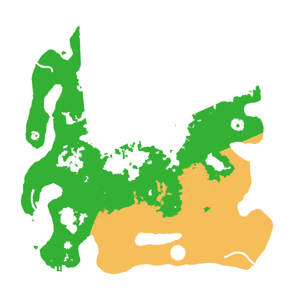 Biome Rust Map: Procedural Map, Size: 3500, Seed: 847446203