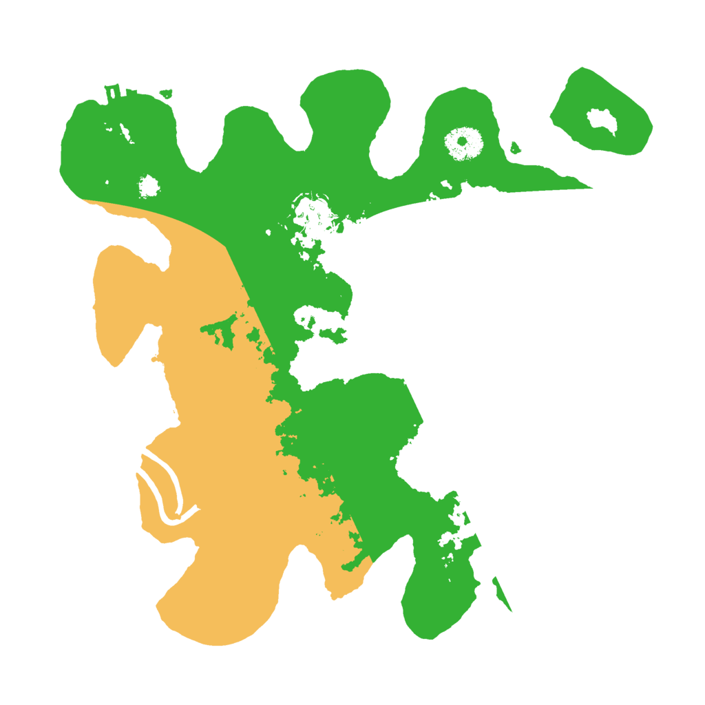 Biome Rust Map: Procedural Map, Size: 3000, Seed: 823799548