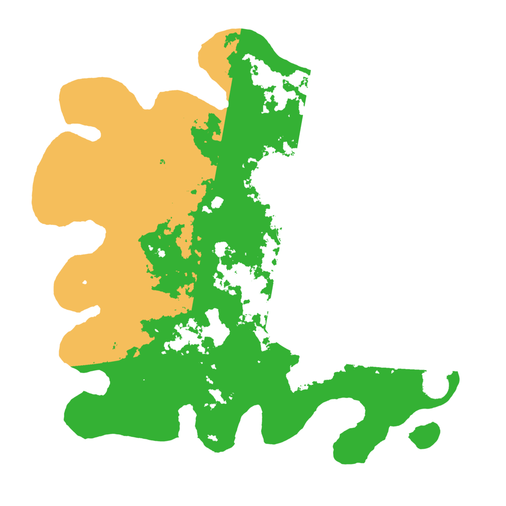 Biome Rust Map: Barren, Size: 3500, Seed: 1929515198