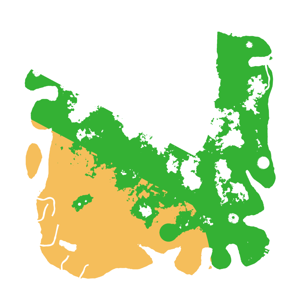 Biome Rust Map: Procedural Map, Size: 4300, Seed: 5719470