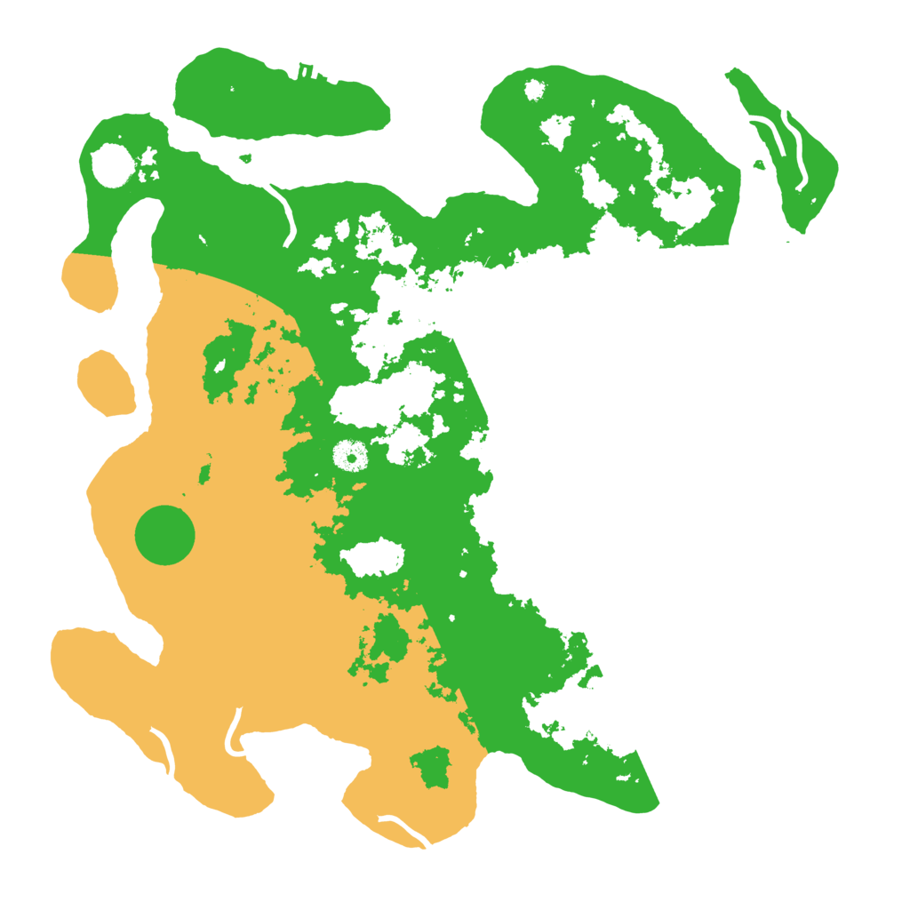 Biome Rust Map: Procedural Map, Size: 4000, Seed: 1258169974