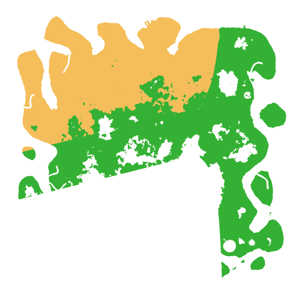 Biome Rust Map: Procedural Map, Size: 4300, Seed: 131