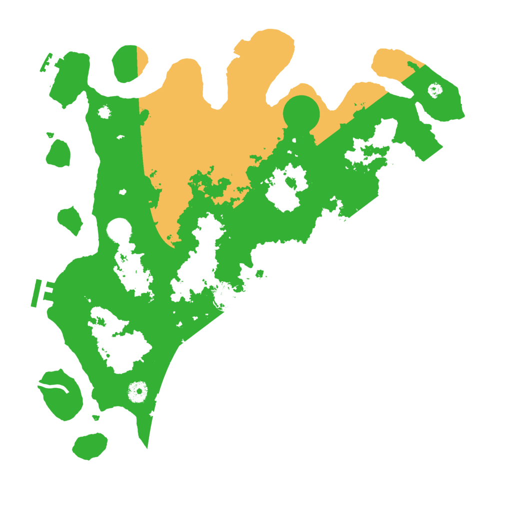Biome Rust Map: Procedural Map, Size: 3700, Seed: 1368108706