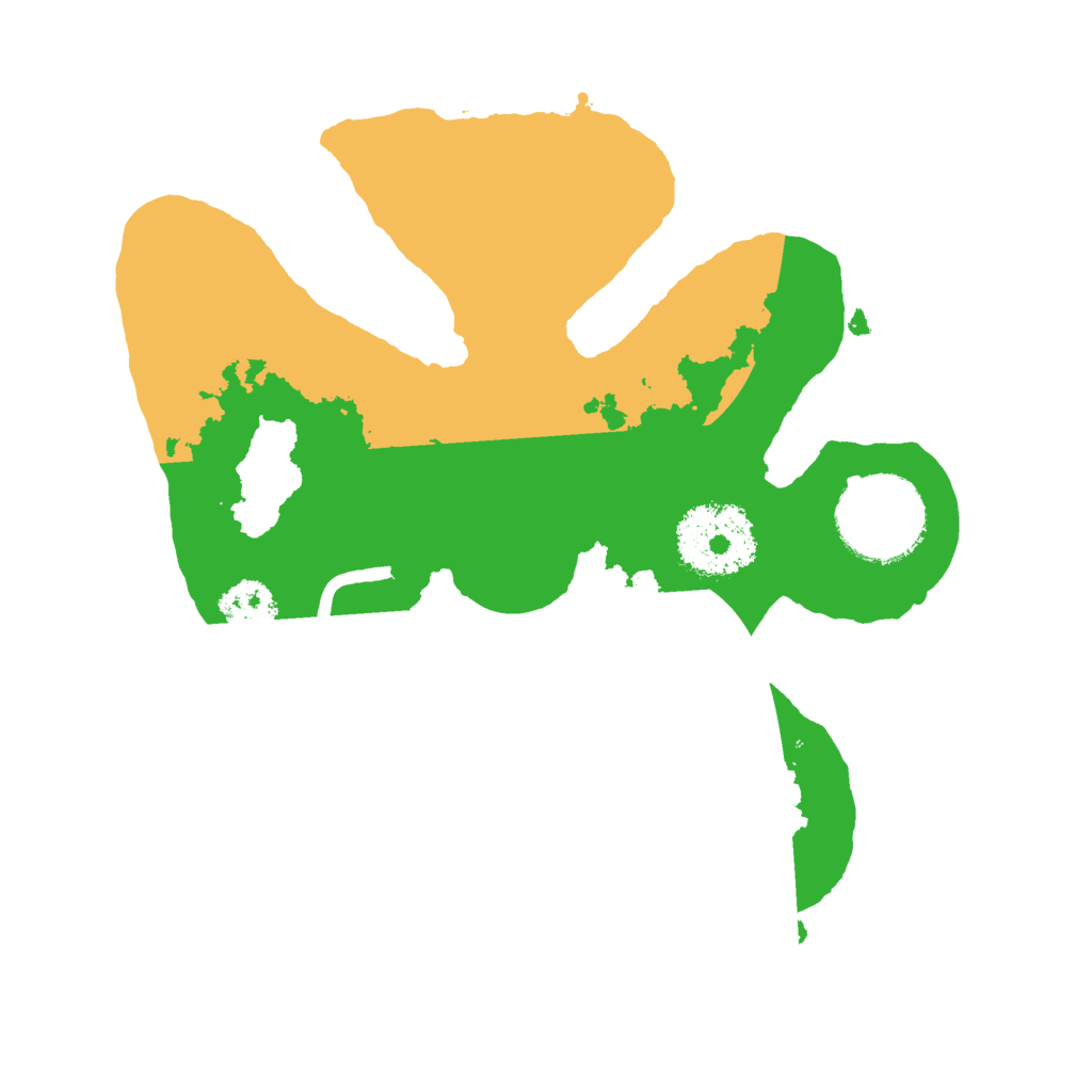 Biome Rust Map: Procedural Map, Size: 2200, Seed: 1603364935