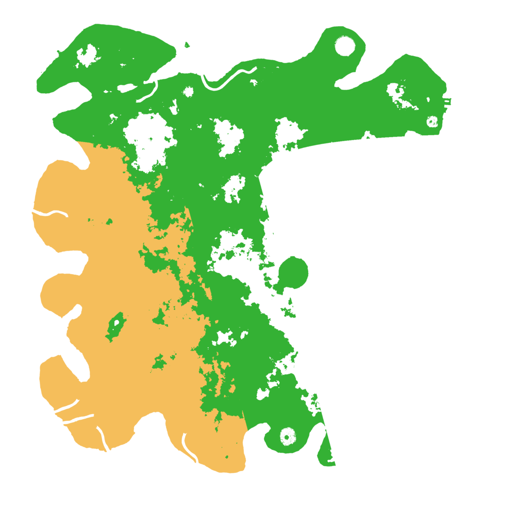 Biome Rust Map: Procedural Map, Size: 4500, Seed: 2557788