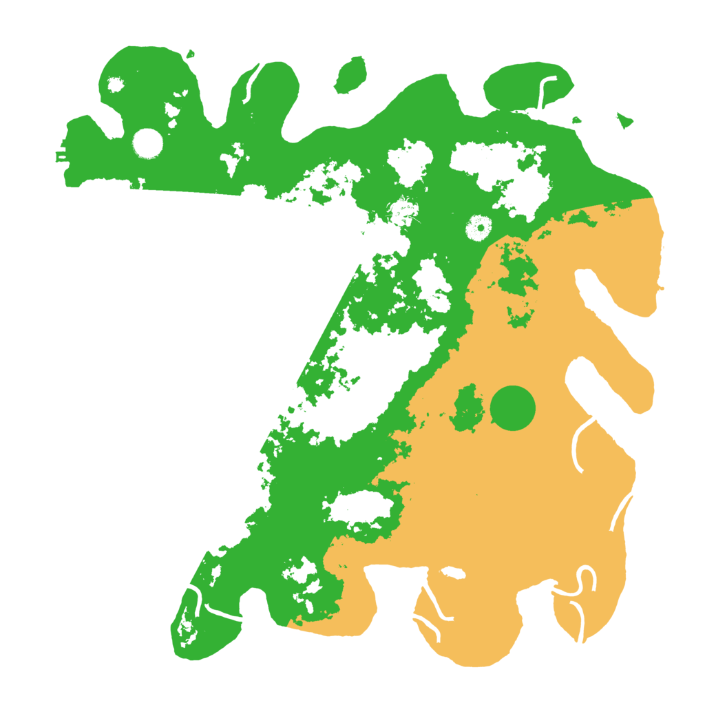 Biome Rust Map: Procedural Map, Size: 4100, Seed: 22918