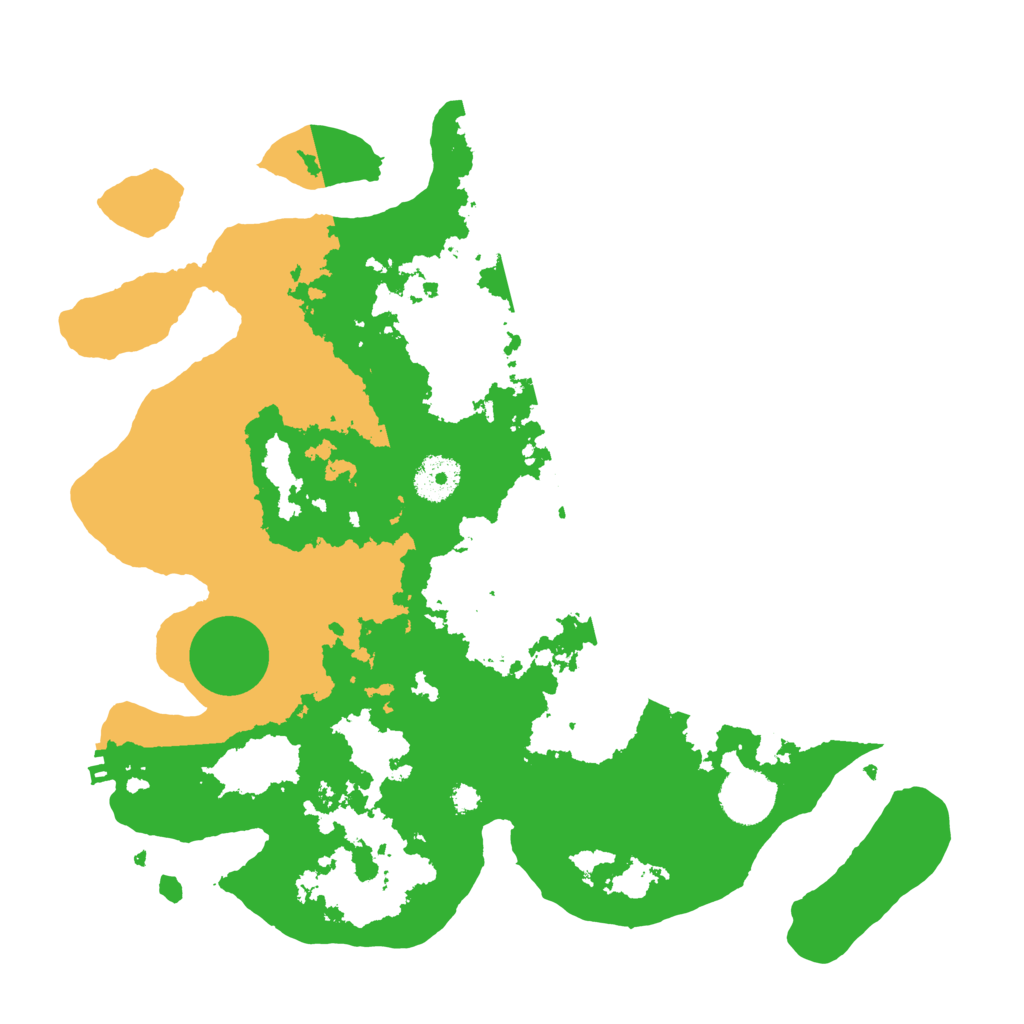 Biome Rust Map: Procedural Map, Size: 3400, Seed: 42914