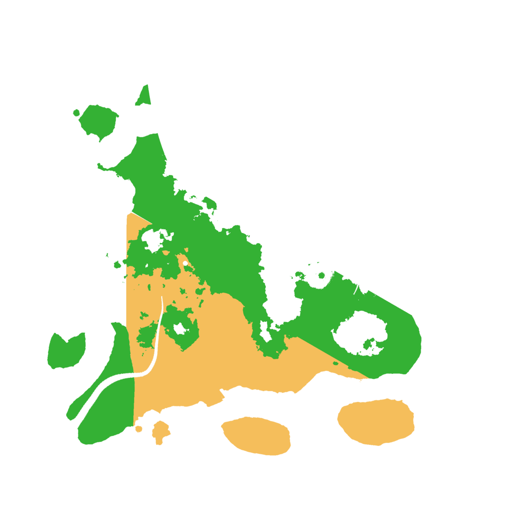 Biome Rust Map: Procedural Map, Size: 3000, Seed: 1212651620