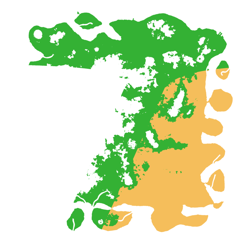Biome Rust Map: Procedural Map, Size: 5000, Seed: 7784