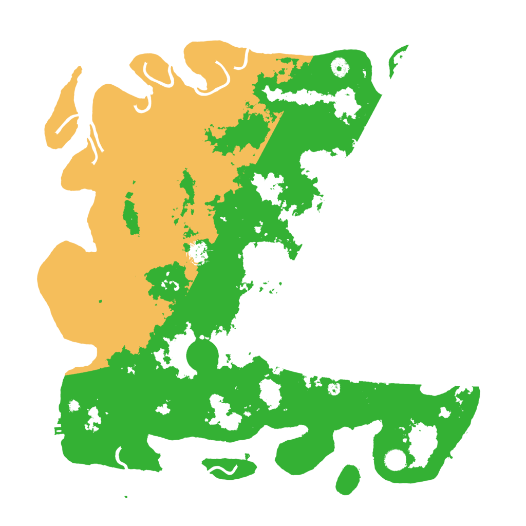 Biome Rust Map: Procedural Map, Size: 4300, Seed: 9834319