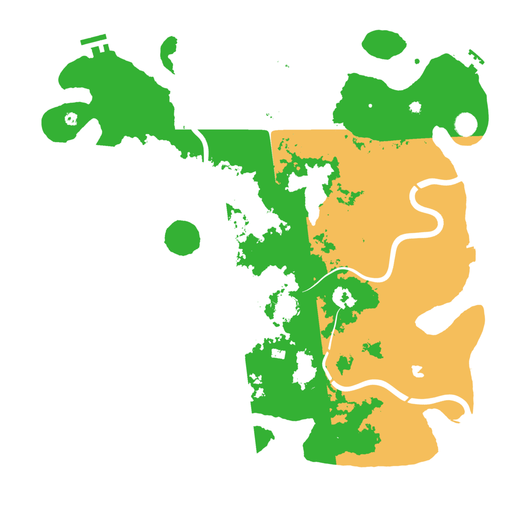 Biome Rust Map: Procedural Map, Size: 4000, Seed: 2066225499