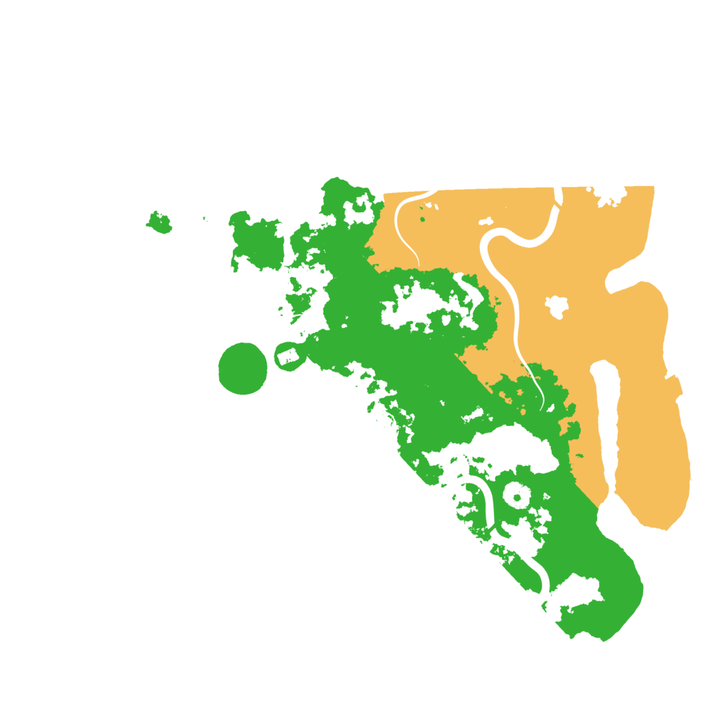 Biome Rust Map: Procedural Map, Size: 4000, Seed: 664357032