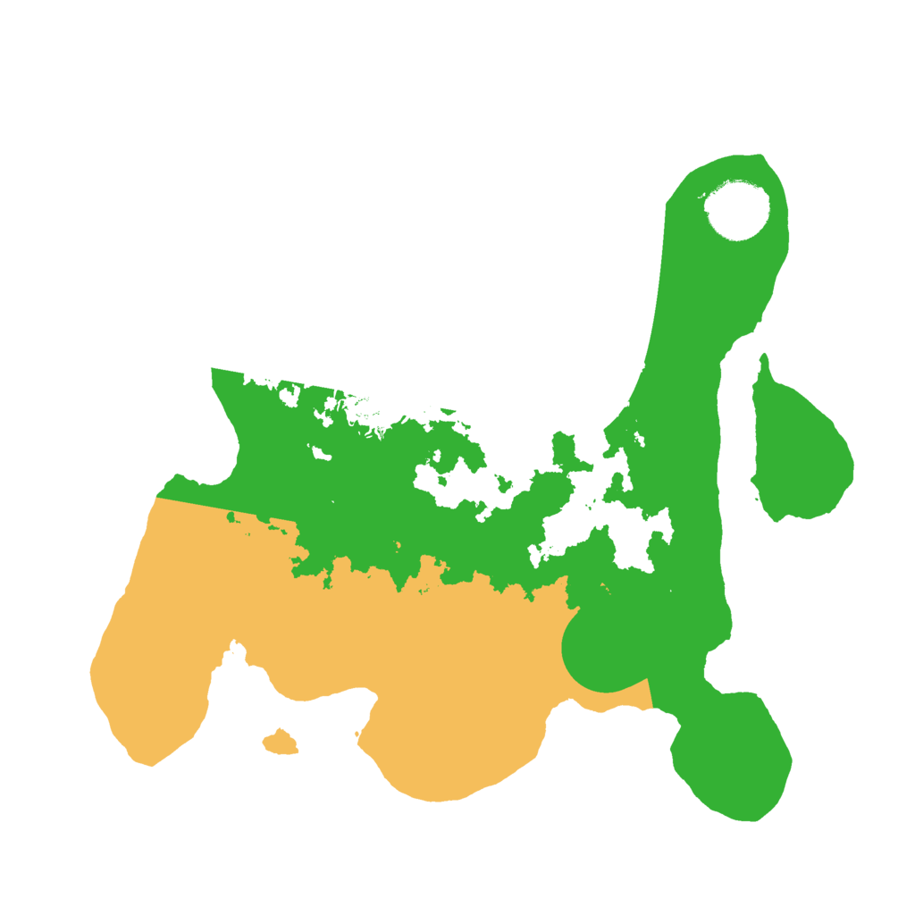 Biome Rust Map: Barren, Size: 2700, Seed: 523533332