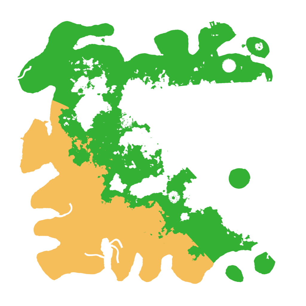 Biome Rust Map: Procedural Map, Size: 4000, Seed: 232323