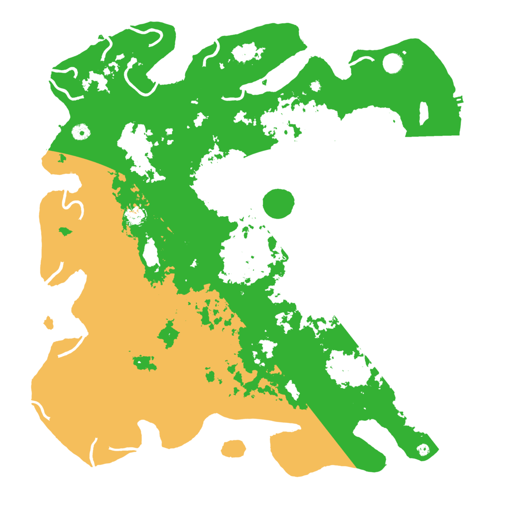 Biome Rust Map: Procedural Map, Size: 4500, Seed: 2116926847