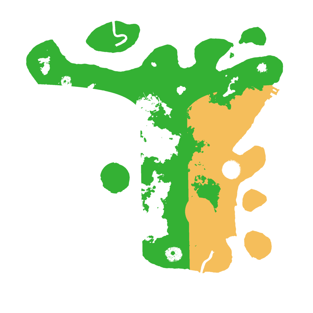 Biome Rust Map: Procedural Map, Size: 3000, Seed: 574288673