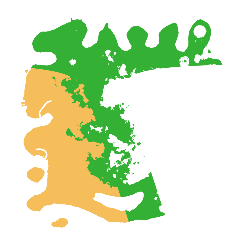 Biome Rust Map: Procedural Map, Size: 3500, Seed: 2784
