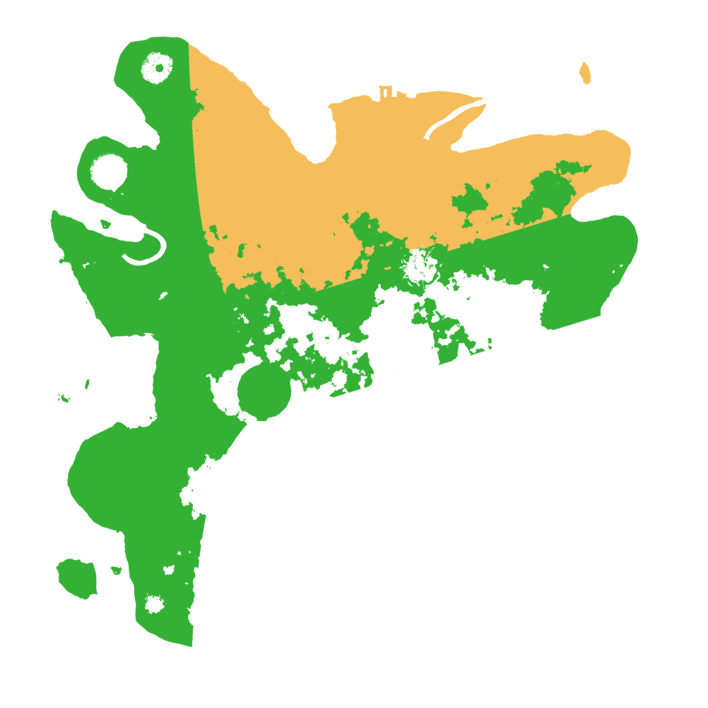 Biome Rust Map: Procedural Map, Size: 3500, Seed: 764604616