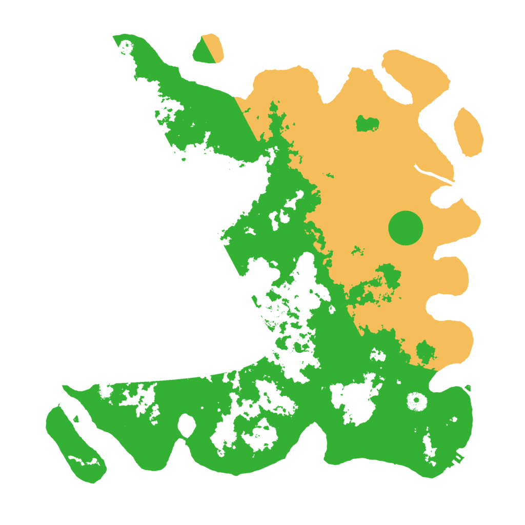Biome Rust Map: Procedural Map, Size: 4000, Seed: 134266176