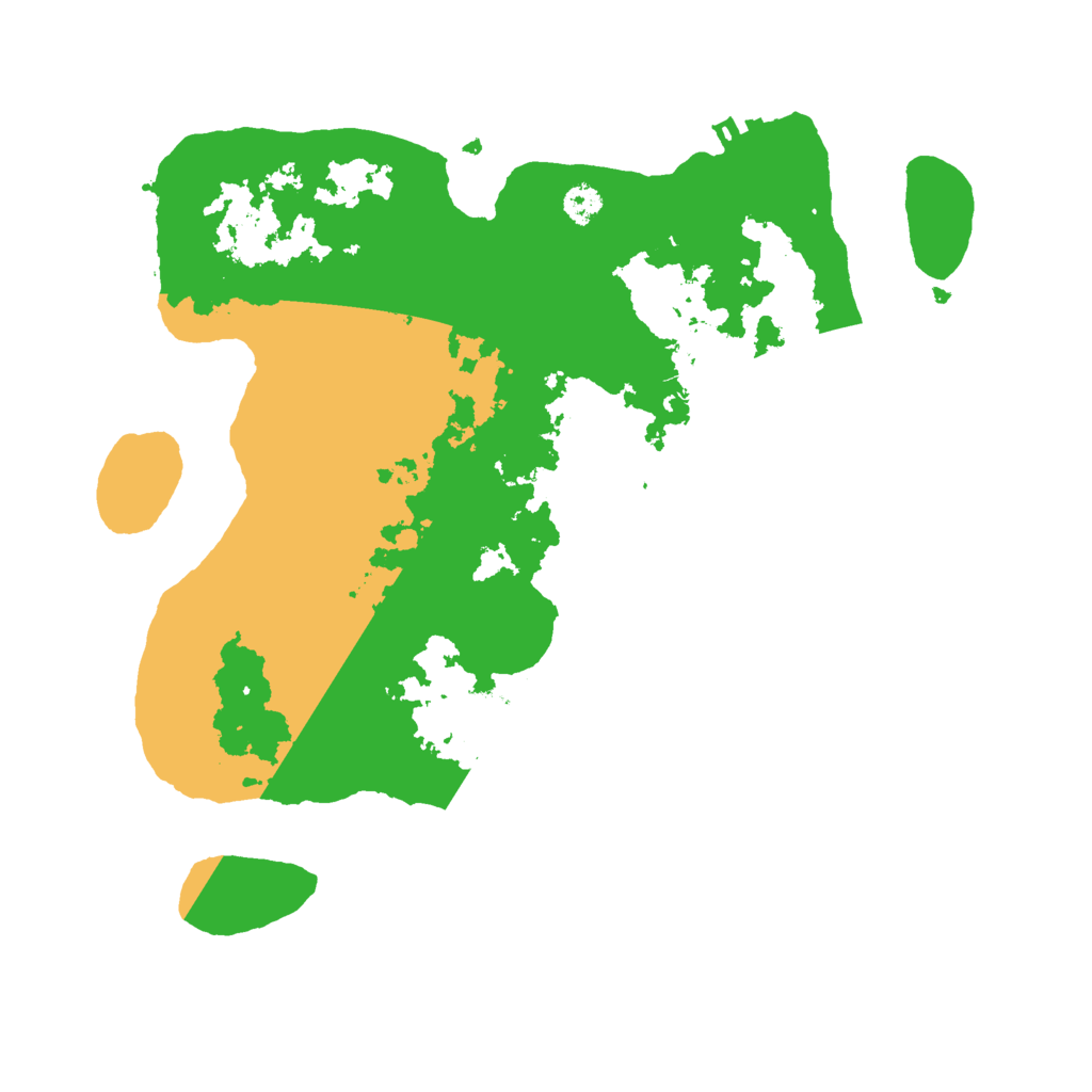 Biome Rust Map: Procedural Map, Size: 3000, Seed: 28712