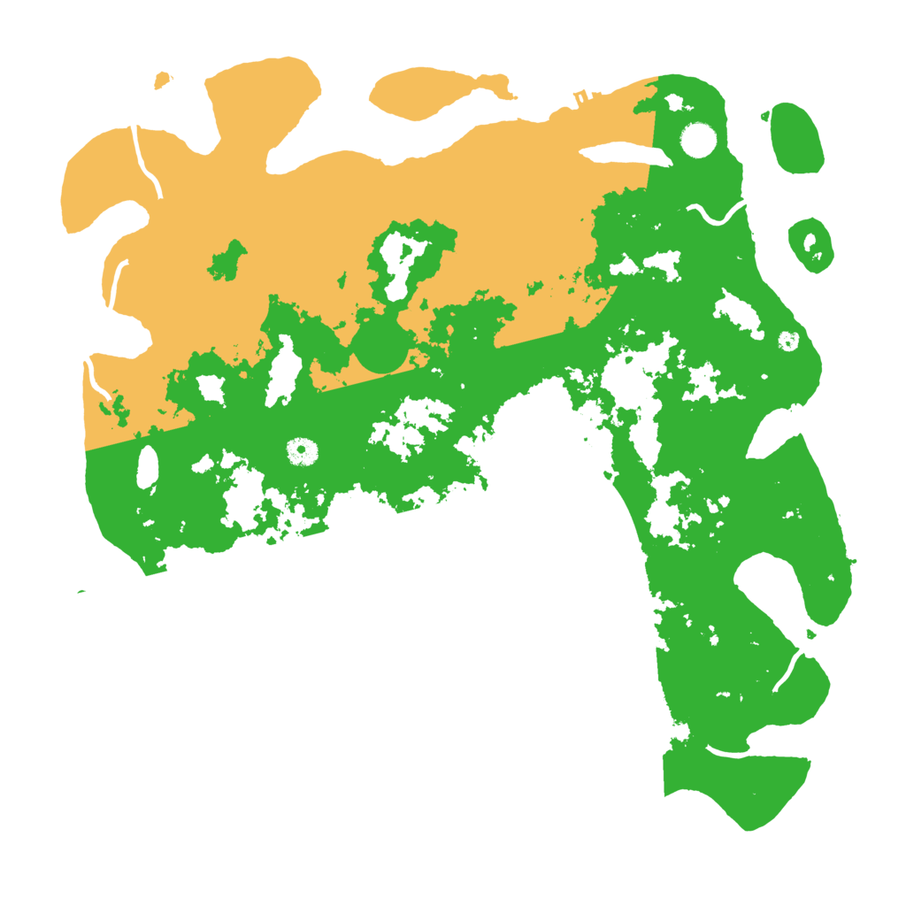 Biome Rust Map: Procedural Map, Size: 4500, Seed: 914416662