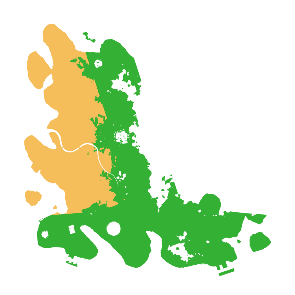 Biome Rust Map: Procedural Map, Size: 3750, Seed: 2089701