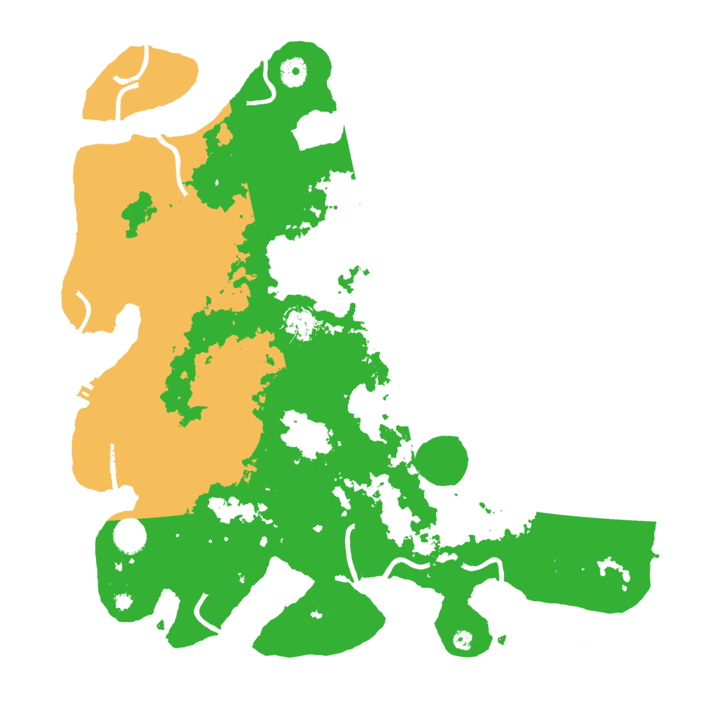 Biome Rust Map: Procedural Map, Size: 3800, Seed: 20646