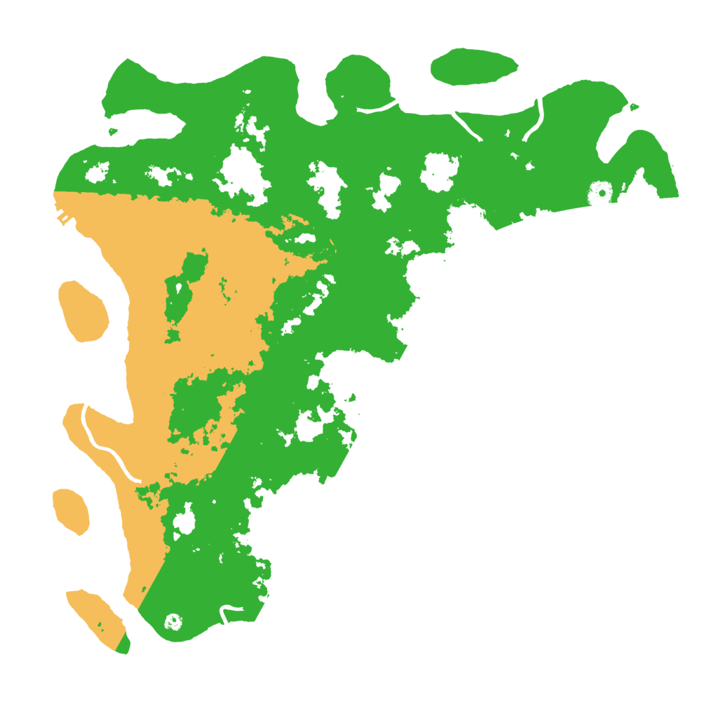 Biome Rust Map: Procedural Map, Size: 4250, Seed: 624489883
