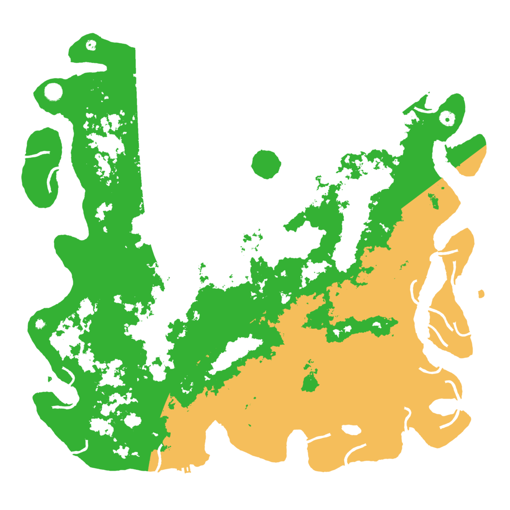 Biome Rust Map: Procedural Map, Size: 5000, Seed: 644348383