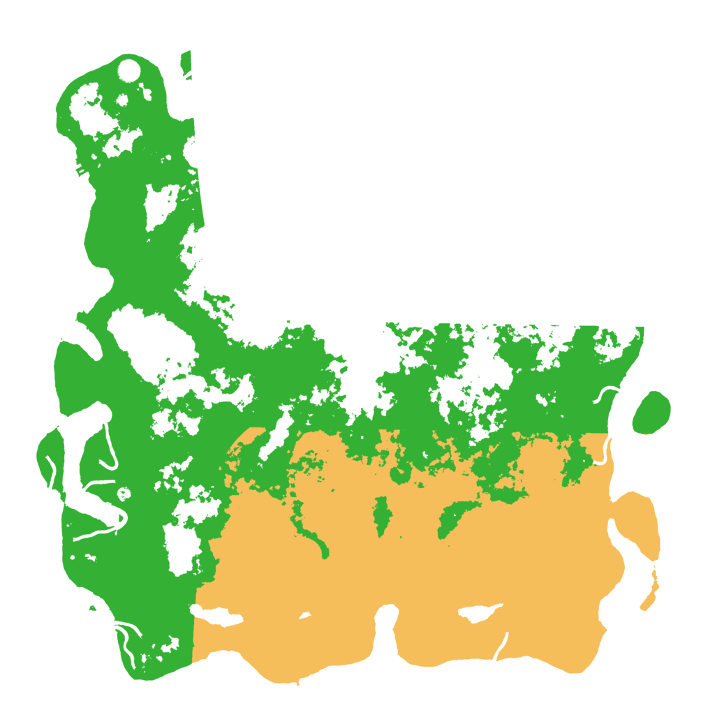 Biome Rust Map: Procedural Map, Size: 5500, Seed: 6484654