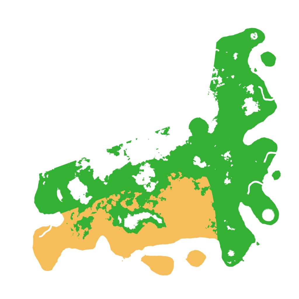 Biome Rust Map: Procedural Map, Size: 4300, Seed: 275102462
