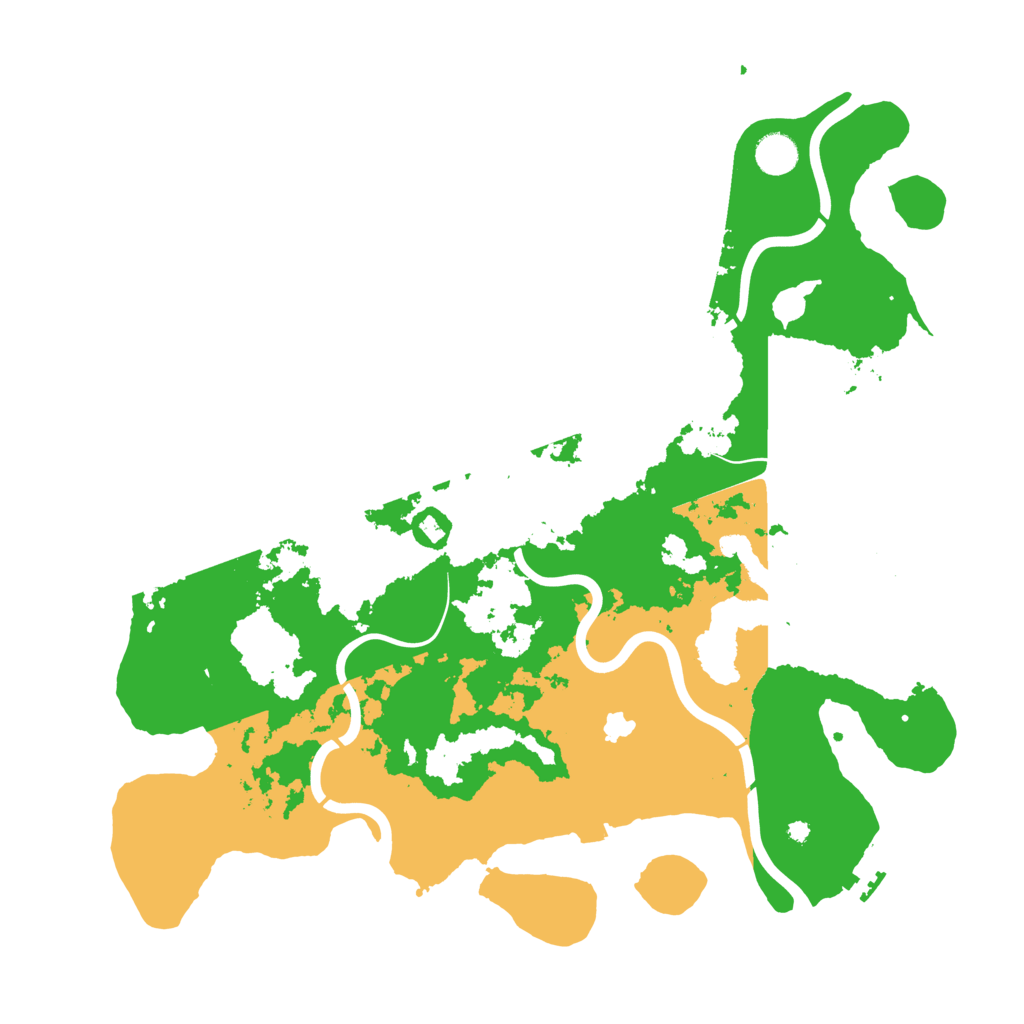 Biome Rust Map: Procedural Map, Size: 4300, Seed: 275102462