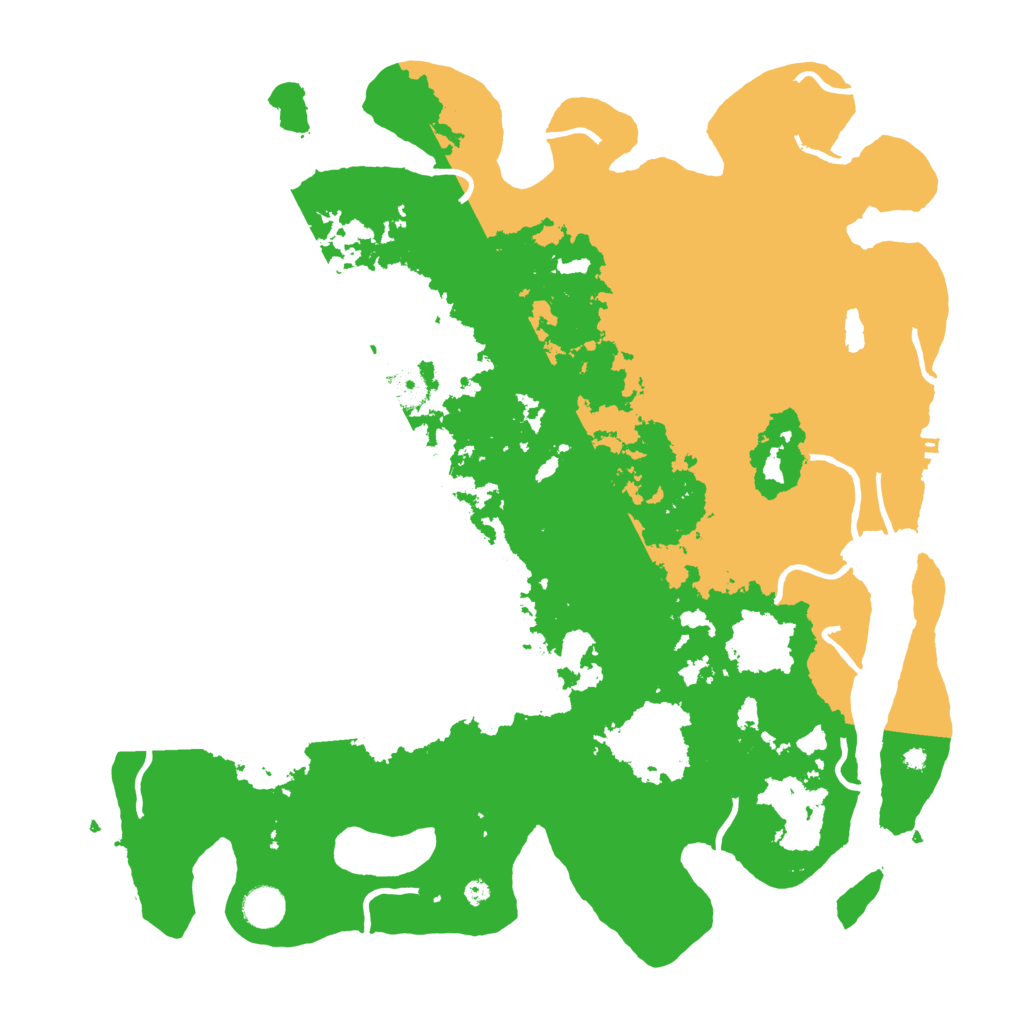 Biome Rust Map: Procedural Map, Size: 4250, Seed: 345203412