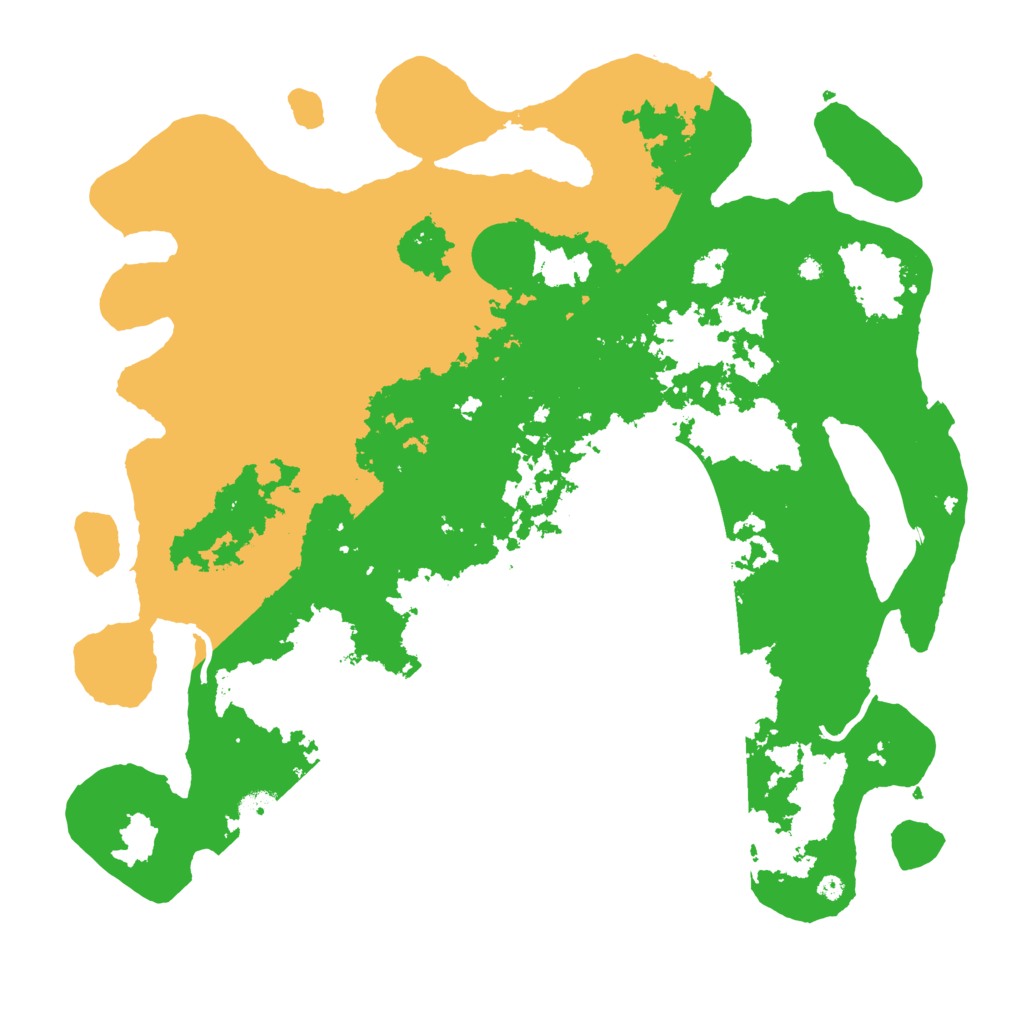 Biome Rust Map: Procedural Map, Size: 4250, Seed: 27109